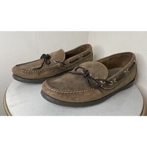 L.L.Bean Men's Brown Handsewn Moccasins, Camp Moc US Men’s Sz 13D Preppy